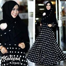 BR09013 - MADEENA SYARI HITAM BR09013 - MADEENA SYARI HITAM