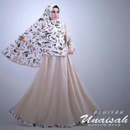 BR12563 - SYARI UNAISAH BROWN 2IN1