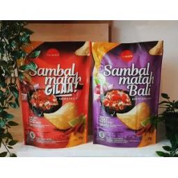 BR14120-2 - KERIPIK SINGKONG SAMBAL MATAH RASA LOKAL 95GR - bali