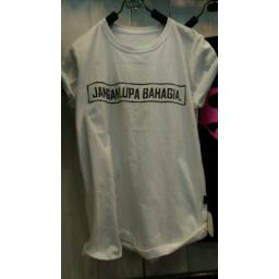 BR14230 - JANGAN LUPA BAHAGIA T-SHIRT TUMBLR TEE