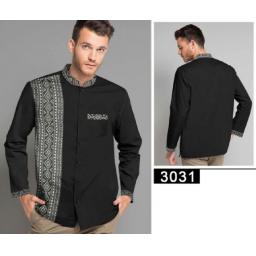 BR15032 - KEMEJA PRIA MAN 3031 HITAM