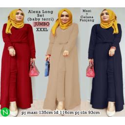 BR15524 - 81107 ALEXA LONG SET JUMBO - maroon