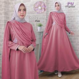BR16033 - SANTYANA SYARI PINK (PU)