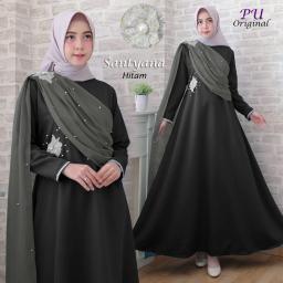 BR16034 - SANTYANA SYARI HITAM (PU)