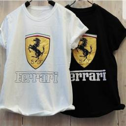 BR16047 - FERRARI TSHIRT TUMBLR TEE - hitam
