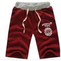 BR16051 - CELANA PENDEK PRIA MAROON