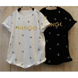 BR16134 - MANGO TSHIRT TUMBLR TEE - putih