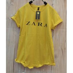 BR16583 - ZARA KUNING  TSHIRT TUMBLR TEE