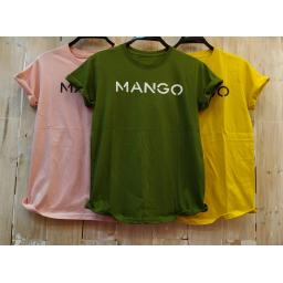 BR16728-3 - MANGO TSHIRT TUMBLR TEE - kuning