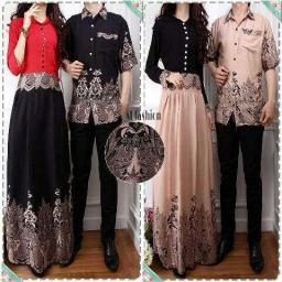 BR02791-1 - COUPLE VIONA - (merah-hitam)