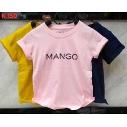 BR17201-7 - MANGO KAOS ANAK TSHIRT TUMBLR TEE - size XL kuning