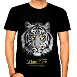 BR17312 - WHITE TIGER KAOS PRIA TSHIRT TUMBLR TEE