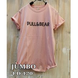 BR17452 - PULL & BEAR DUSTY TSHIRT TUMBLR TEE SIZE JUMBO