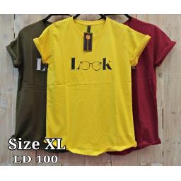 BR17461-3 - LOOK TSHIRT TUMBLR TEE SIZE XL - maroon