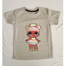 BR17657 - KAOS ANAK LED ABU - size M