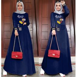 BR17662 - MAXI RELAXMI NAVY BR17662 - MAXI RELAXMI NAVY