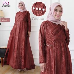 BR17715 - SEANNA SYARI MAROON (PU)