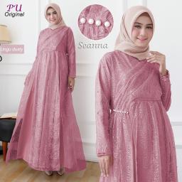 BR17721 - SEANNA SYARI UNGU DUSTY (PU)