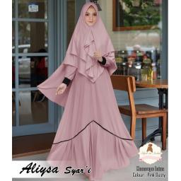 BR17739 - ALIYSA SYARI DUSTY PINK (EP)