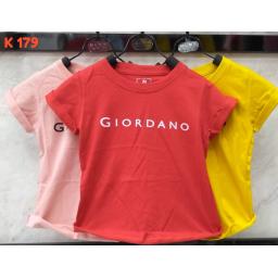 BR17790 - GIORDANO KAOS ANAK TSHIRT TUMBLR TEE - size M dusty