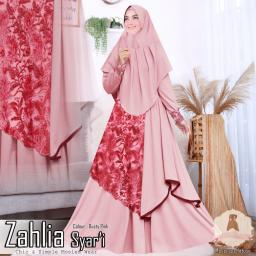 BR17963 - ZAHLIA SYARI DUSTY PINK (EP)