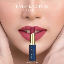 BR17999 - LIPSTIK MATTE INTENSE IMPLORA-03 SHEER PLUM
