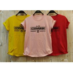 BR18049-2 - CONVERSE TSHIRT TUMBLR TEE - dusty