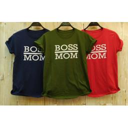 BR18050-2 - BOSS MOM TSHIRT TUMBLR TEE - hijau