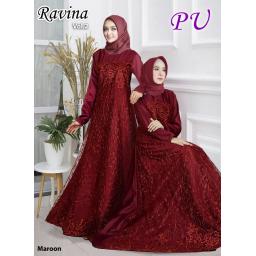 BR18185 - RAVINA SYARI MAROON (PU)