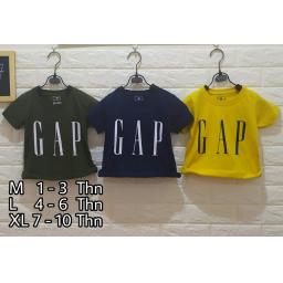 BR18214 - GAP KAOS ANAK TSHIRT TUMBLR TEE - size M navy
