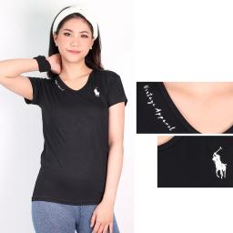 BR18263 - KAOS OLAHRAGA POLO HITAM