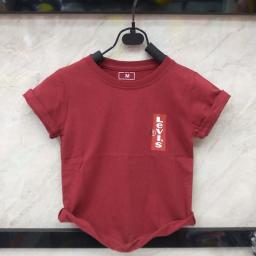 BR18288-1 - LEVIS MAROON KAOS ANAK TSHIRT TUMBLR TEE - size M