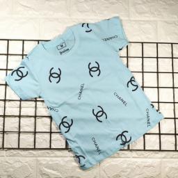 BR18329-2 - CHAN BIRU KAOS ANAK TSHIRT TUMBLR TEE - size L