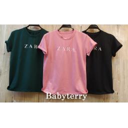 BR18496-5 - ZARA TSHIRT TUMBLR TEE - size XL pink