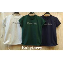 BR18497-1 - CALVIN KLEIN TSHIRT TUMBLR TEE - size L abu muda