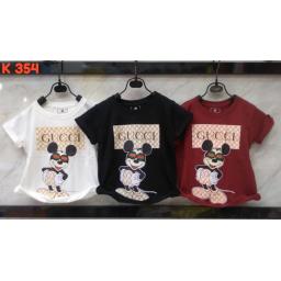 BR18966-4 - GUCCI KAOS ANAK TSHIRT TUMBLR TEE - size L putih