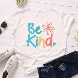 BR19087 - BE KIND PUTIH TSHIRT TUMBLR TEE