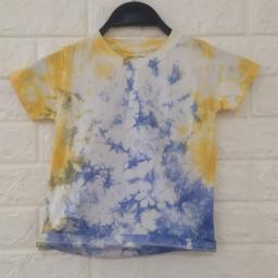 BR19200-1 - PROMO KAOS ANAK TIE DYE OREN - size M