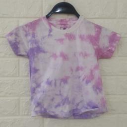 BR19201-1 - PROMO KAOS ANAK TIE DYE LAVENDER - size M