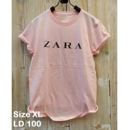 BR19317 - ZARA PINK TSHIRT TUMBLR TEE SIZE XL