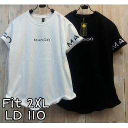 BR19480-1 - MANGO TSHIRT TUMBLR TEE SIZE 2XL - putih