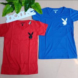 BR19492 - RABBIT TSHIRT TUMBLR TEE - merah