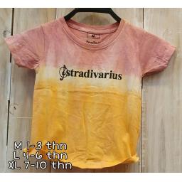 BR19494-1 - KAOS ANAK TIE DYE STRADIVARIUS MERAH - size M