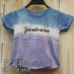 BR19495-1 - KAOS ANAK TIE DYE STRADIVARIUS BIRU - size M