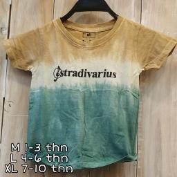 BR19496-2 - KAOS ANAK TIE DYE STRADIVARIUS BROWN - size L