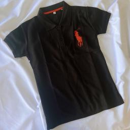BR19604 - POLO CEWEK HITAM SIZE M