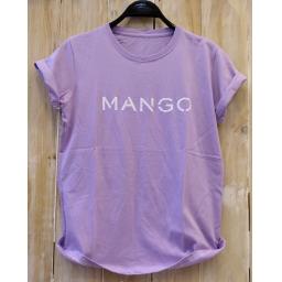 BR19854 - MANGO LILAC TSHIRT TUMBLR TEE
