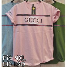 BR20173-3 - GUCCI TSHIRT TUMBLR TEE SIZE 4XL - hijau