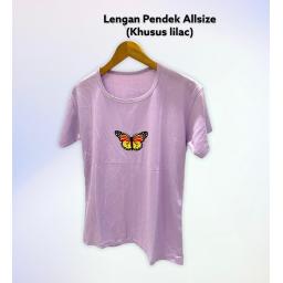 BR20311 - BUTTERFLY LILAC TSHIRT TUMBLR TEE