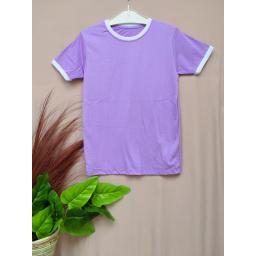 BR20370 - KAOS POLOS LILAC TSHIRT TUMBLR TEE